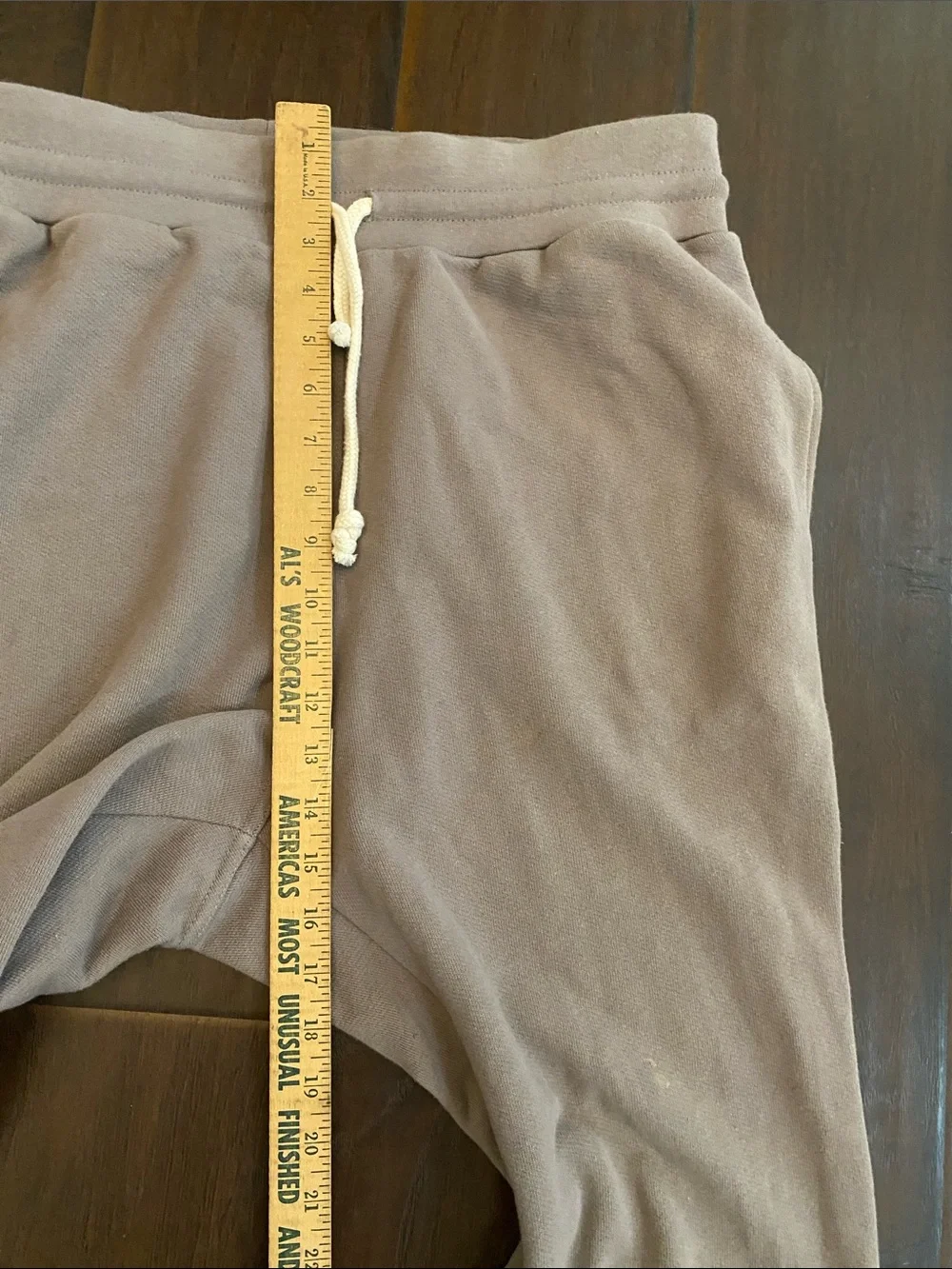 John Elliot tan High Rise sweatpant women’s size 5 or XXL - Picture 6 of 8